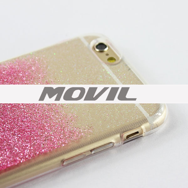 NP-2486 Lujo Sparkle Glitter de TPU Funda para iPhone 6-1